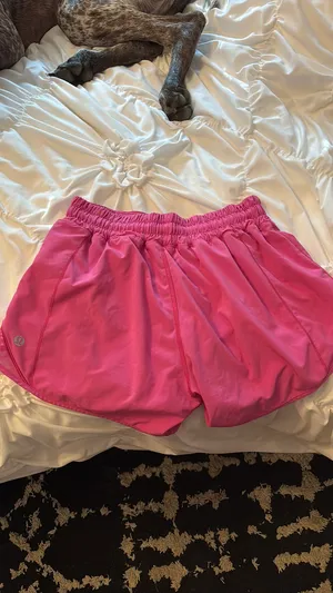 Pink Lululemon Hotty Hot Shorts  thumbnail 2