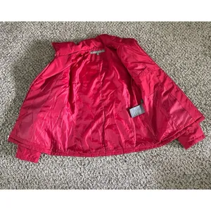 Kenneth Cole Reaction Women's Red Puffer Coat Size Medium‎ thumbnail 7