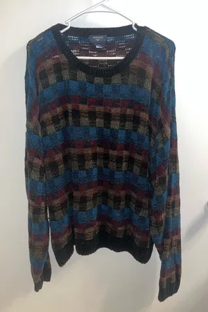 Dockers Vintage Checkered Sweater thumbnail 1