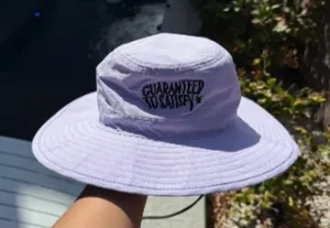 Purple Dutch bros bucket hat thumbnail 1