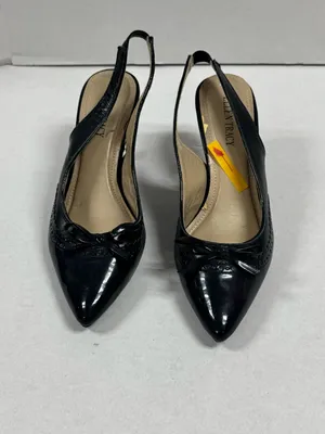 Ellen Tracy - Bindy- Dark Blue Classic Kitten-heel Pump - Size‎ 8. thumbnail 13