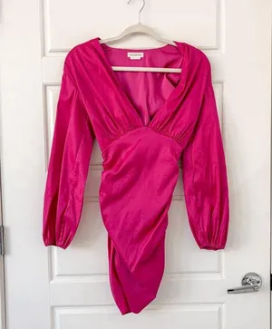 Lorenza Long Sleeve Mini Dress thumbnail 4