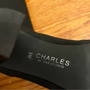 Charles by Charles David Stretch Heeled Boots Elastic Size 8 thumbnail 7