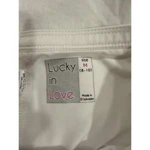 Lucky in Love Rally Pleat Tier Tennis Skirt Vaportex Blue Green Medium 8-10 thumbnail 5