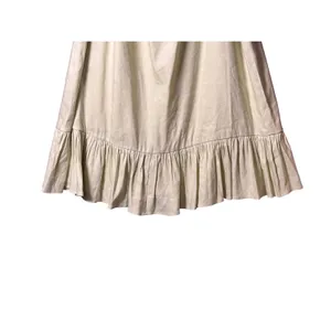 Antonio Melani Womens Elina Dress 4 Light Green Linen Ruffle Midi Cottagecore thumbnail 4
