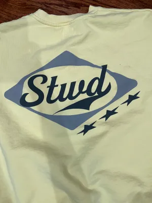 Stud crewneck sweatshirt Yellow Size M thumbnail 5