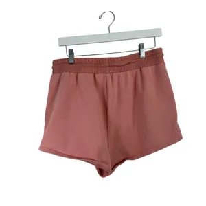 For Love &‎ Lemons Morgan Sweat Shorts Terry Cotton Salmon Pink Womens XL thumbnail 4