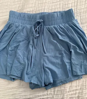 Altar'd State Light blue skort thumbnail 1