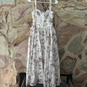 Commense Toile Print Corset Dress size xs thumbnail 6