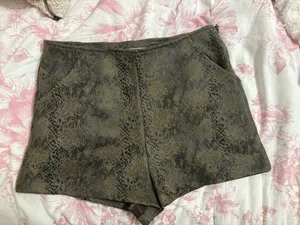 She + Sky shorts snakeskin thumbnail 1
