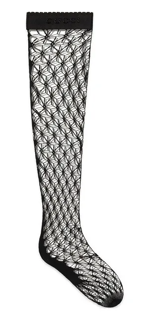 Gucci Diamond Motif Logo Knit Pantyhose Stockings Hosiery Socks thumbnail 1
