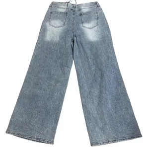 Habitual Womens Wide Leg High Rise Light Wash Denim Jeans Size 8/29 NEW boho thumbnail 2