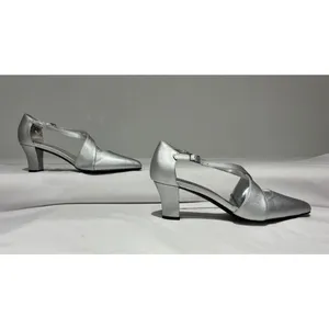 Easy Street NWT Silver Dress Heels Size 9 thumbnail 5