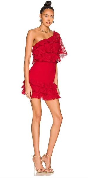 Revolve Red Mini Dress thumbnail 2