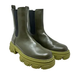 Oak + Fort Chunky Sole Chelsea Boots Military Olive Green‎ Size US 10 thumbnail 2