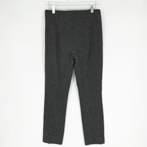 Anthropologie Slim Leg Dress Pants Women's‎ Size 4 Black Minimalist Chic thumbnail 3
