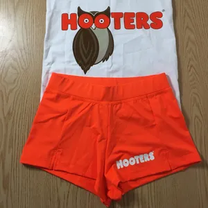 B21 New Womens 2Pc Hooters Girl Uniform Tank and Shorts Size fit Xs/Small/Medium thumbnail 4