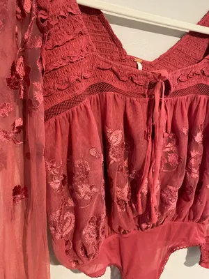 Free People XS NWOT Body Suit thumbnail 2