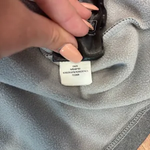 The North Face Women's Horizon Performance Fleece Hoodie Heather Grey Crop Sz L thumbnail 5