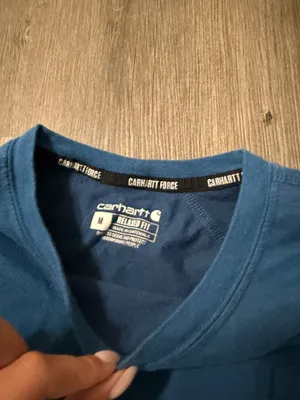 Carhartt blue pocket tee in size M thumbnail 4
