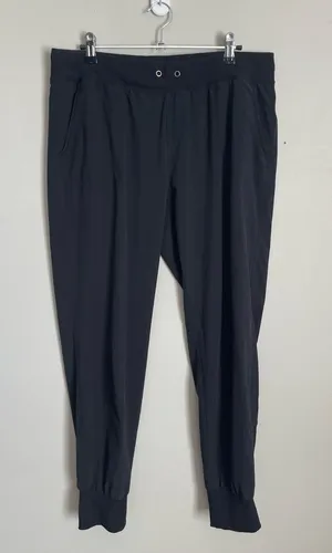 ATHLETA Black Jogger Pants Sz 10 thumbnail 1