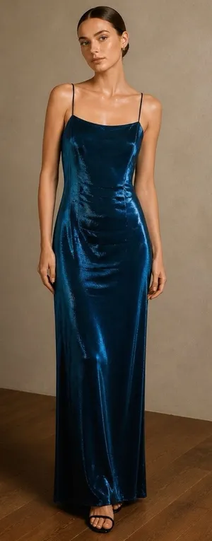 Alex Evenings 90s Y2K Vintage Retro Fairycore Whimsygoth Womens Maxi Dress Small thumbnail 1