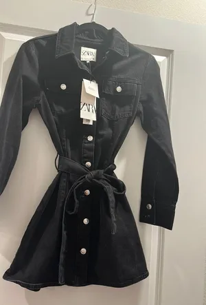ZARA Doro Denim Dress thumbnail 2