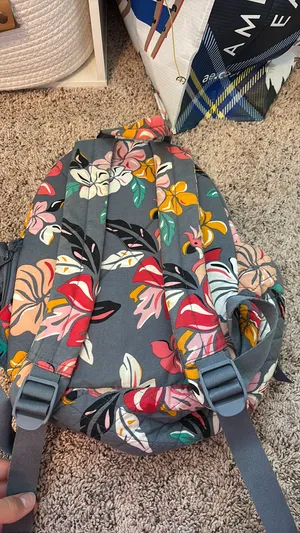 Vera Bradley flaming print mini backpack thumbnail 4