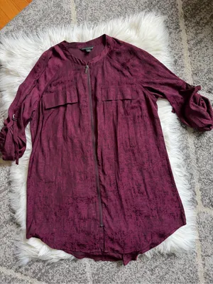 Rock & Republic zippered tunic top thumbnail 1