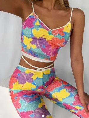 Tiger Mist Tie Up Pants thumbnail 3