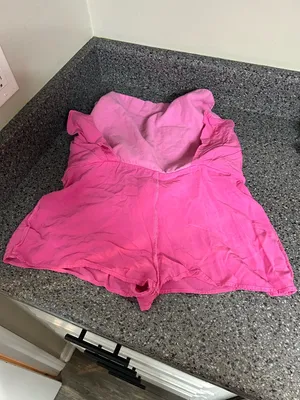 Pink Lily Bright Pink Mini Skort thumbnail 5