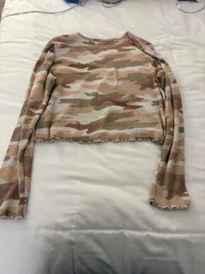 American Eagle Baby Doll Long Sleeve Top thumbnail 8