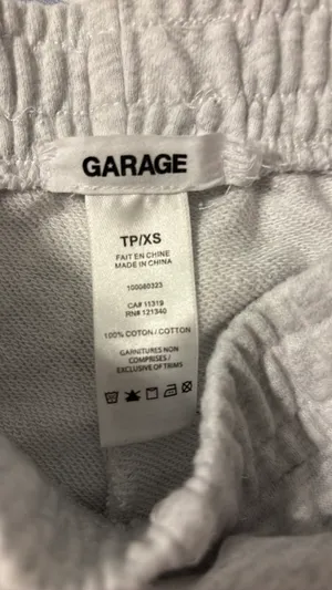Light Grey Garage Shorts Sweat thumbnail 2