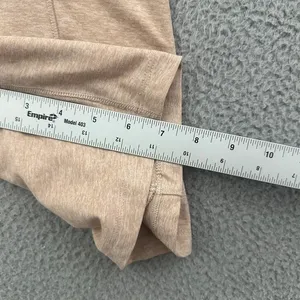 Calia High Rise Bike Shorts Beige Athletic Athleisure Pockets Women's Medium thumbnail 7