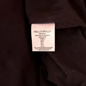 NWT!! HELLO MOLLY Upon A Cloud Strapless Bubble Midi Dress Solid Black X-Small‎ thumbnail 11