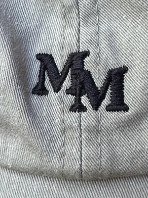 MM Embroidered Baseball Cap Light Olive Green by ADAMS thumbnail 2