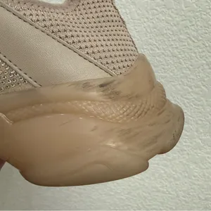 STEVE MADDEN Vance Beige Knit Upper Rhinestones Chunky Dad Sneakers Size 6.5M thumbnail 12