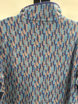 Patagonia quarter zip micro D snap-t pullover hiking winter long sleeve sz large thumbnail 9