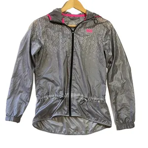 Helly Hensen X-Cool Aspire‎ Gray Running Lightweight Windbreaker Jacket thumbnail 1