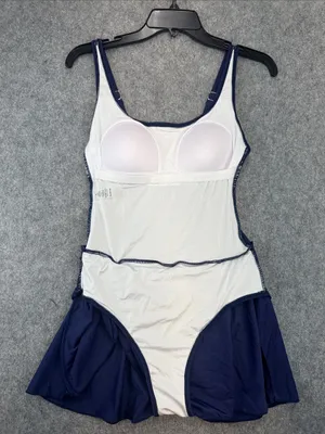 Eomenie Swimdress Swimsuit Tummy Control Swim Dresses Skirt one piece thumbnail 5