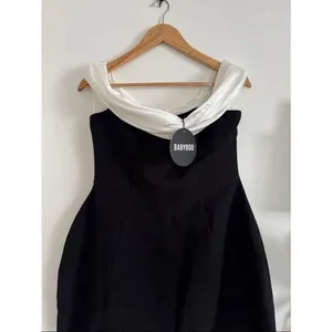 Babyboo DELTA MINI DRESS - BLACK/WHITE NWT thumbnail 3
