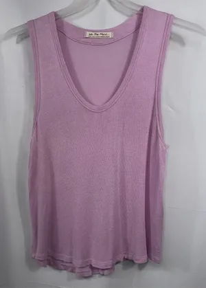 We The Free Purple Scoop Neck Tank Top Small thumbnail 1