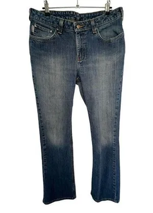 Carhartt Mid-Rise Medium Wash Bootcut Casual Denim Jeans thumbnail 1