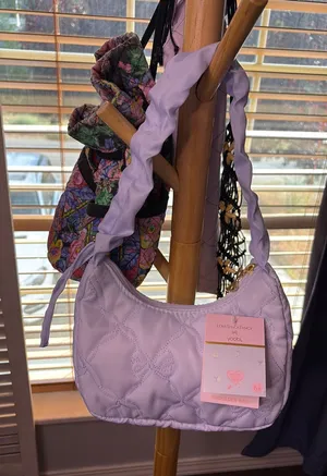 Love Shack Fancy shoulder bag lilac thumbnail 1