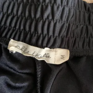 Snap Button Track Pants Black thumbnail 3
