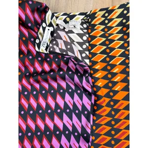 Zara Geometric Print Beaded Trim Sarong Wrap Maxi Skirt Multicolor Womens Med thumbnail 9