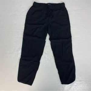 Madewell Track Trousers Black Womens Size‎ XXS thumbnail 3