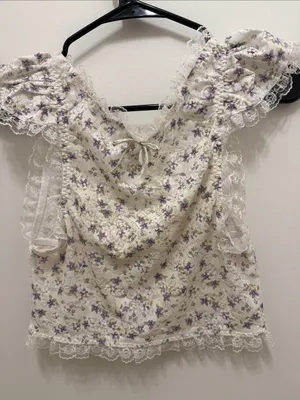 For love and lemons lavender field top thumbnail 4