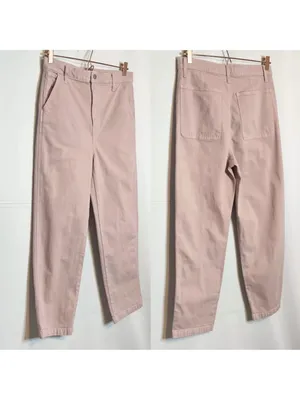Madewell Classic Straight Leg Crop Jean Pant In Wisteria Dove Size 28 thumbnail 5
