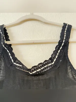 NWOT free people Only You Pointelle Tank Top thumbnail 8